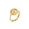 Desert Flower Citrine and Diamond Ring - fibonacciseries-store