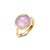 Desert Flower Amethyst and Diamond Ring - fibonacciseries-store