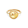 Desert Flower Citrine and Diamond Ring - fibonacciseries-store