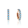 Monad Blue Topaz Earrings - fibonacciseries-store