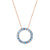 Monad Blue Topaz Pendant - fibonacciseries-store