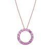 Monad Pink Sapphire Pendant - fibonacciseries-store