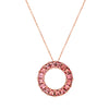 Monad Pink Tourmaline Pendant - fibonacciseries-store