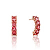 Monad Pink Tourmaline Earrings - fibonacciseries-store