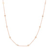 Monad White Sapphire Necklace - fibonacciseries-store