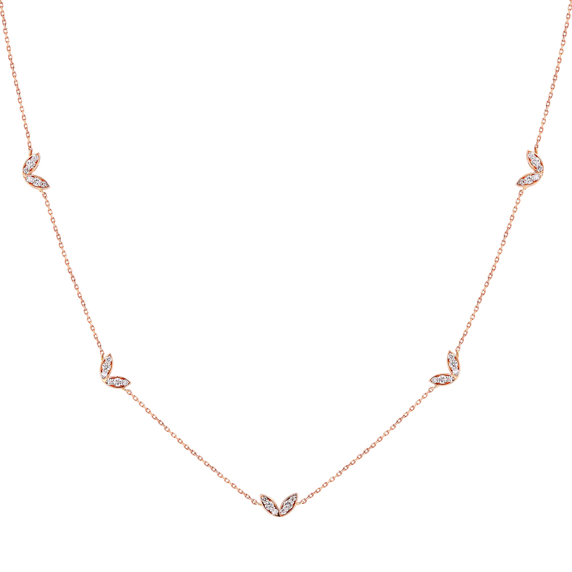 Penrose Diamond Marquise Necklace - fibonacciseries-store