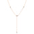 Penrose Diamond Marquise Necklace with Drop - fibonacciseries-store