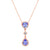 Penrose Tanzanite Drop Pendant - fibonacciseries-store