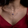 Penrose Tanzanite Marquise Pendant - fibonacciseries-store