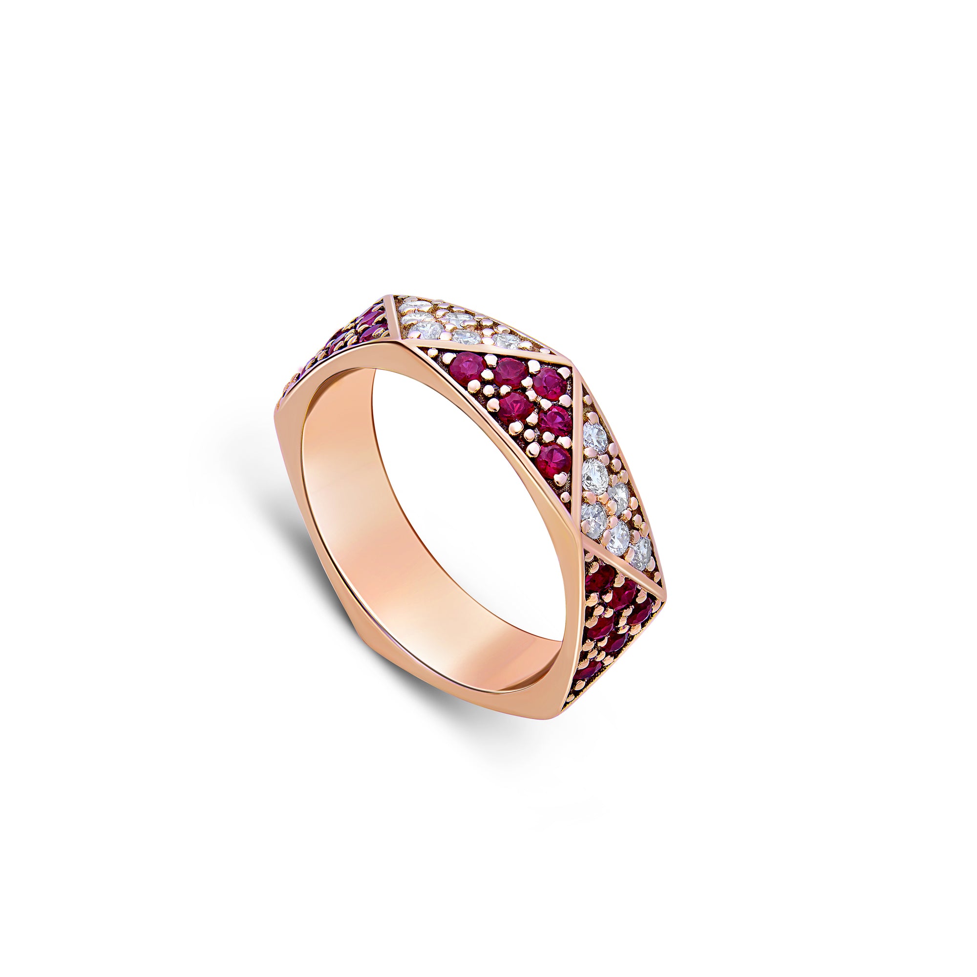 Magnificent Ruby and Diamond Ring - fibonacciseries-store