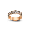 Magnificent Rose Gold and Diamond Ring - fibonacciseries-store