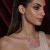 Monad Blue Sapphire Pendant - fibonacciseries-store